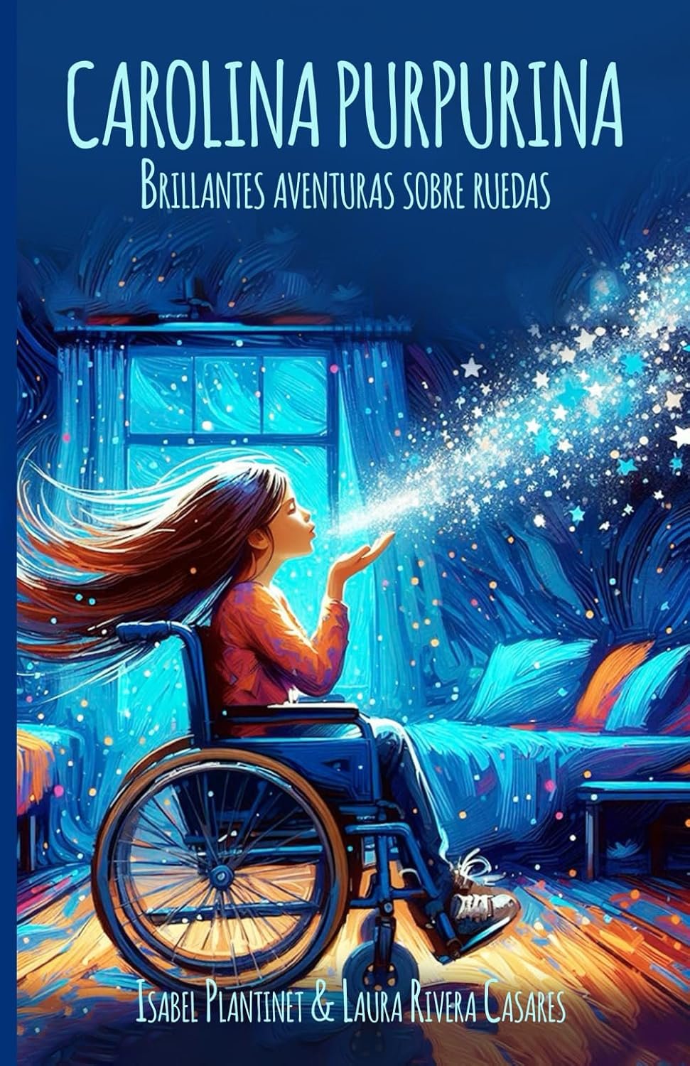Front cover of “Brillantes aventuras sobre ruedas”, Spanish edition